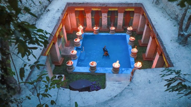 How To Build The Most Expensive Millionaire Underground  House  And Underground Swimming Pool