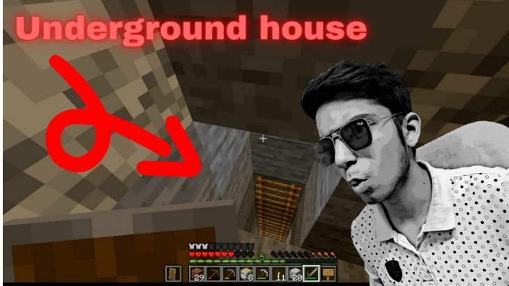 MAKING OF UNDERGROUND HOUSE GONE WRONG || MINECRAFT #2