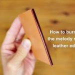 【レザークラフト】MELODY流コバ磨き。蜜蝋を使ったコバ仕上げをご紹介。