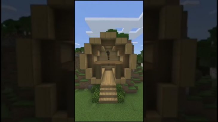 Minecraft Underground House Tutorial Minecraft House Speedbuild #Shorts