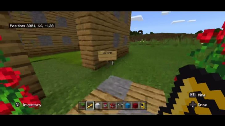 My Minecraft secret underground house!!!