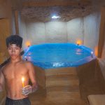 This Wonderful Living Modern & Building Underground Temple Tunnel House With Swimming Pool