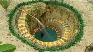 Unbelievable! Build Most Amazing  Underground Deep Pool With Secret Underground House