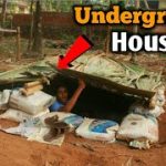 മണ്ണിനടിയിൽ വീട് ഉണ്ടാക്കി|underground house making video