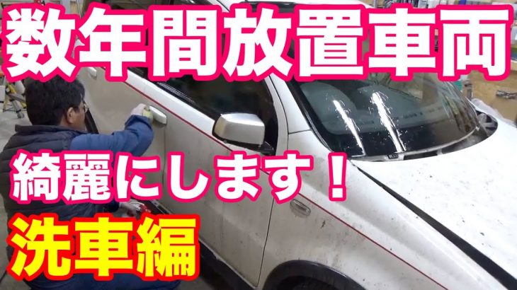フィアットパンダのレストア洗車編｜車磨きのレストア職人｜茨城県ボディライン小林