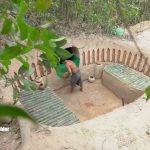 Build Temple Underground House