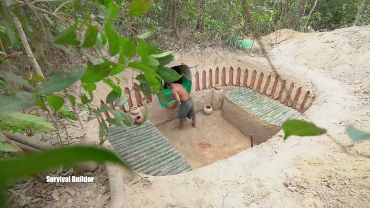 Build Temple Underground House