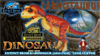 CARNOTAURUS – LEGO CUSTOM DINOSAUR (2000 MOVIE)    #CARNOTAURUS #DISNEYDINOSAUR #CARNOTAURUS