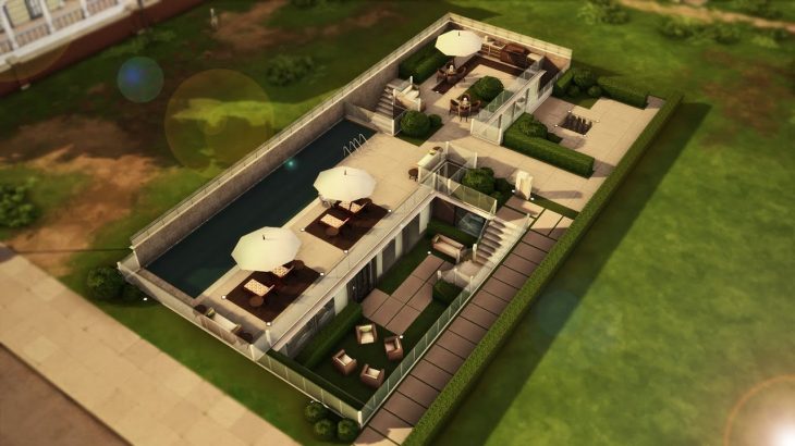 CASARÃO SUBTERRÂNEO │ Underground House │ The Sims 4 Construção