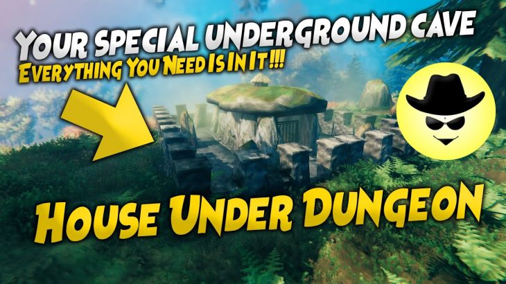 House Under Dungeon | Your special underground cave | Valheim