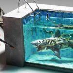 How To Make a Zombie Shark In a Swimming pool Diorama / Polymer Clay / Epoxy resin
