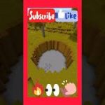 How to make a Underground house in Minecraft ? | #shorts #Shorts #short