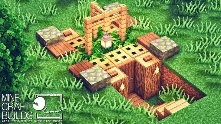 ⚒ Minecraft: ? 5×5 Easy House Tutorial : How to Build a Small Underground House