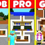 Minecraft Battle: NOOB vs PRO vs GIRL: UNDERGROUND HOUSE BUILD CHALLENGE / Animation