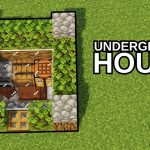 Minecraft Building Tutorial Underground House 5×5