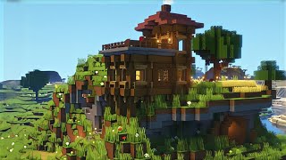 Minecraft Timelapse | UNDERGROUND HOUSE