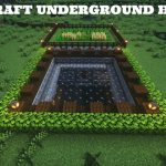 Minecraft Underground House | Underground House Tour Minecraft