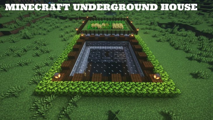 Minecraft Underground House | Underground House Tour Minecraft