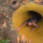 Summer’s Living Building Most Secret Underground House And Water Slide Tunnel Underground Swimming