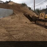 The Dome Shaped Underground House: Final Grading and Driveway forming