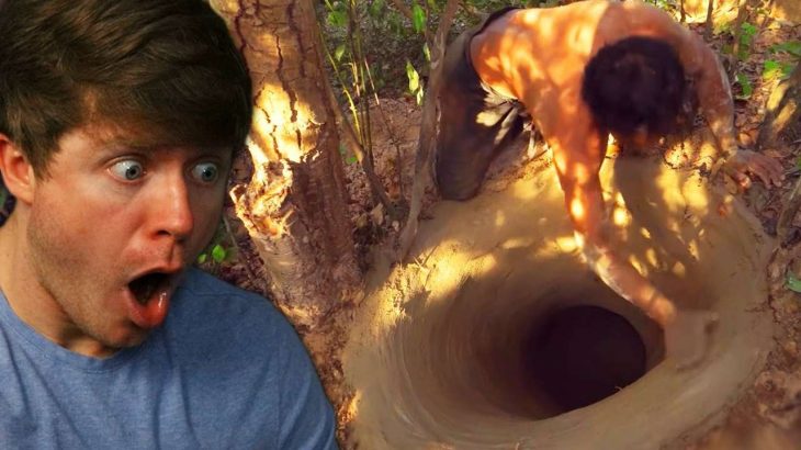 They Built an INSANE UNDERGROUND HOUSE AND POOL!!