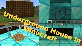 Underground House In Minecraft