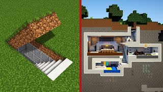 how to create secret underground house
