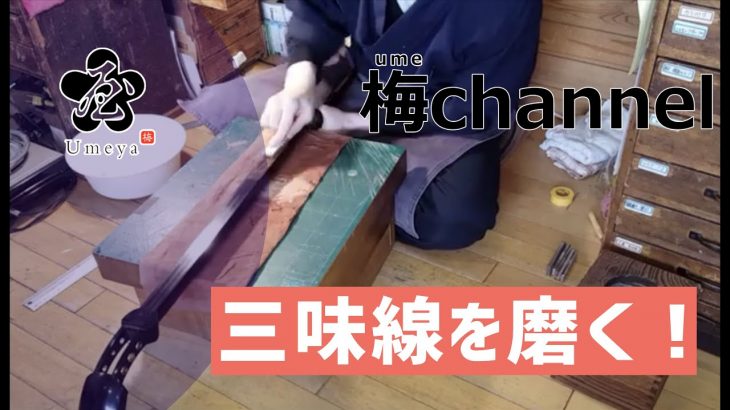 【磨き】三味線かんべり