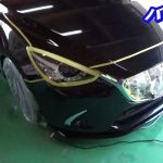 自分の車、1年半振りに磨きました。