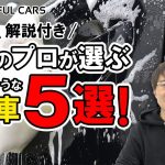 簡単に洗車できる車を洗車のプロが選ぶ！！人気車種5選！