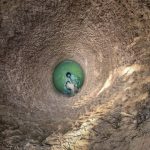 Build Deep Underground Well, Girl Solo Bushcrafts Survival Skills