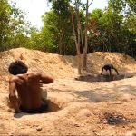 Build an underground secret temple with a swimming pool to enemies hidden inthe jungle of AngkorWat