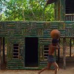 Build the coolest bamboo swimming pool in Angkor wat forest
