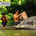 Build the largest underground temple and handmade pool in the forest of Angkor wat