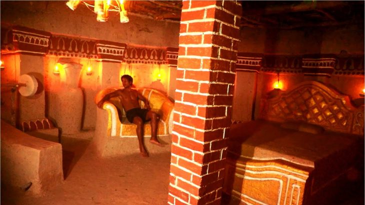 Building The Most Secret Underground House And Swimming Pool Underground