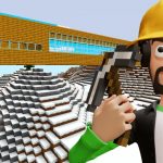 Building a SECRET Underground Sky Bridge in Minecraft SMP!