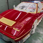 フェラーリ　３２８GTS　磨き Ferrari328GTS スーパーカーと旧車の磨き、コーティング専門店 兵庫県姫路市