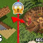 I MADE A SECRET UNDERGROUND HOUSE IN MINECRAFT