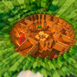 MINECRAFT UNDERGROUND HOUSE! ? – #shorts