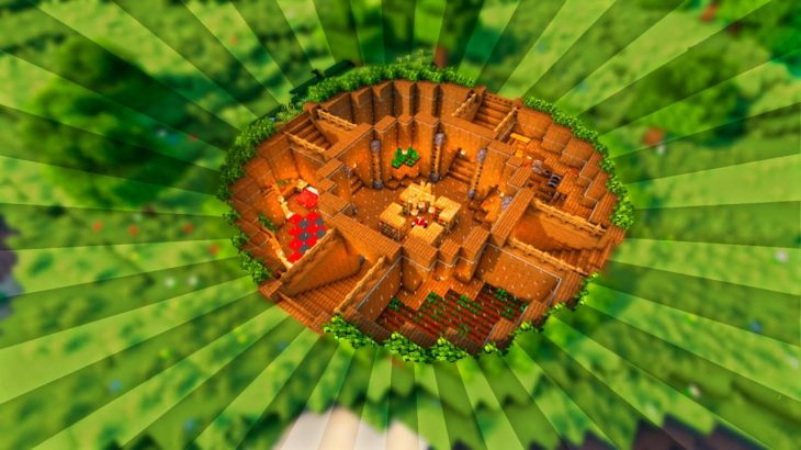 MINECRAFT UNDERGROUND HOUSE! ? – #shorts