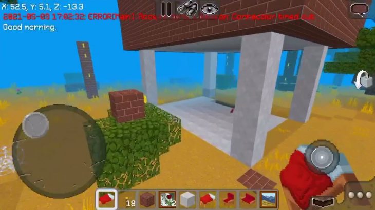 MULTICRAFT I made a bulding and underground house