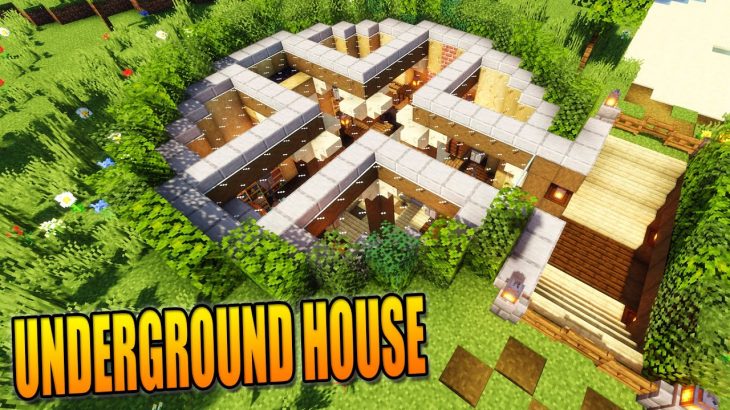 Minecraft: How to Build an Underground House [Easy Tutorial]