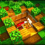 Minecraft Underground Starter Base: How to build a Survival Base House Tutorial