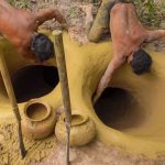 Build Amazing Temple Underground House And Secret Water Slide To Tunnel Swimming Pools