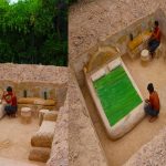 Build Most Modern Underground House With Unbelievable Design Private Living Room By Ancient Skills