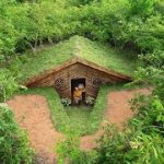 Build The Most Beautiful Bamboo Villa Underground House in Deep Jungle by Ancient Skills