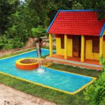 Building The Most Beautiful Modern Private Underground Swimming Pool With Water Wells