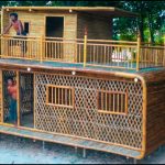 Building Tow Story Jungle Villa With Décor Private Living Room