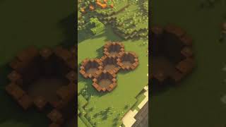 How To Make Underground House In Minecraft | Underground House #Shorts #Minecraft