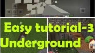 How to build a underground house ? part-3